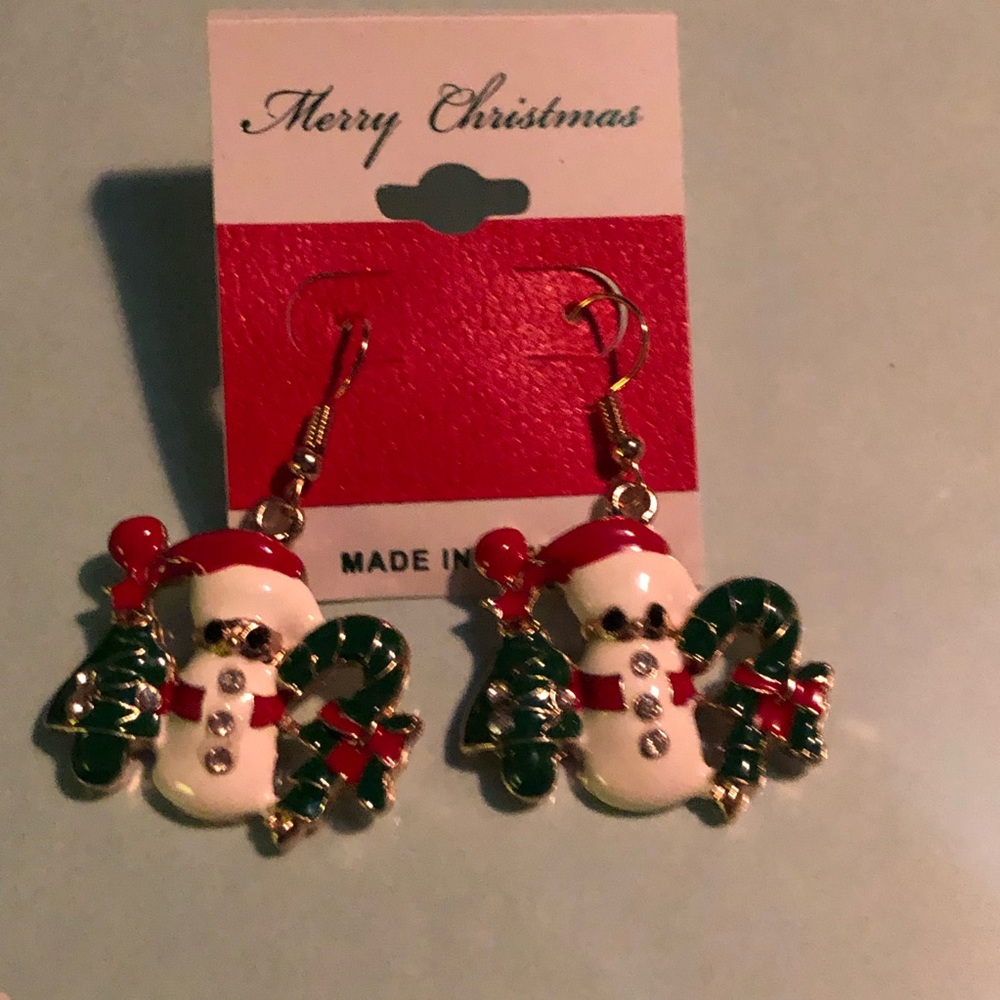 3 for $18 Snowman ⛄️ earrings - Picture 1 of 3